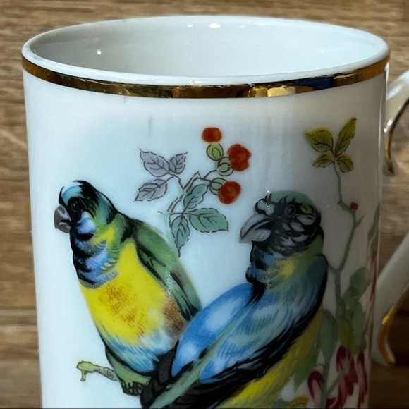 Vintage Royal Crown Porcelain Song Birds Coffee Cup Replacement Made in Japan - Picture 6 of 6
